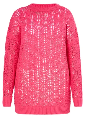 Image de Pull pour femme - rose, taille L