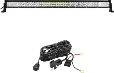 Immagine prodotto di Barra luminosa a LED, fascio combinato, 12 V/24 V, 42 pollici, 540 W, set di cavi
