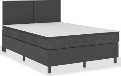 Produktbild von Boxspringbett Dunkelgrau Stoff 180x200 cm