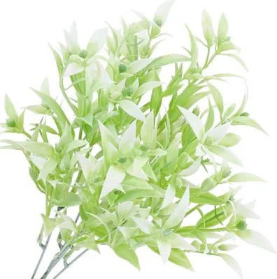 Produktbild von Künstliche Deko Garten Kunstblumen   Dekoration Weiße Blumen künstliche Pflanzen 38cm
