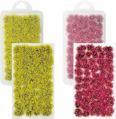 Image de Graspluk, jaune et violet, hauteur 6 mm