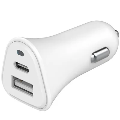 Obrázek produktu pro Bigben Connected JGCAC2USBAC5.4AW, Auto, Zapalovač na doutníky, 1 m, Bílá