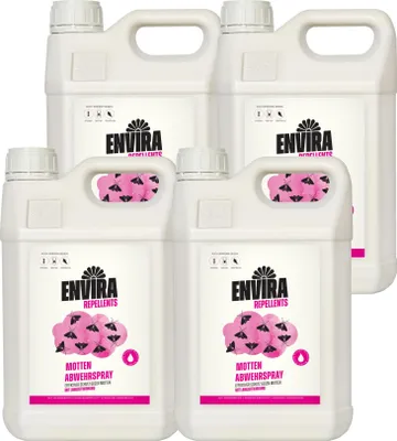 Produktbild von Envira Motten Abwehrspray im Vorteilspack 4x5L