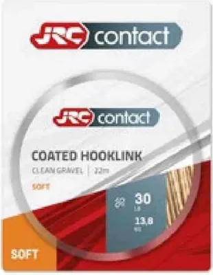Produktbild von Jrc Contact Coated Hooklink Soft 22 M Geflochtene Schnur Durchsichtig 30 Lbs Durchsichtig 30 Lbs