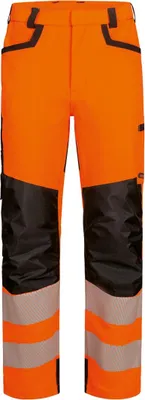 Produktbild von Feldtmann Elysee Warnschutz Stretch-Bundhose 22762 Gr. 54 orange/schwarz