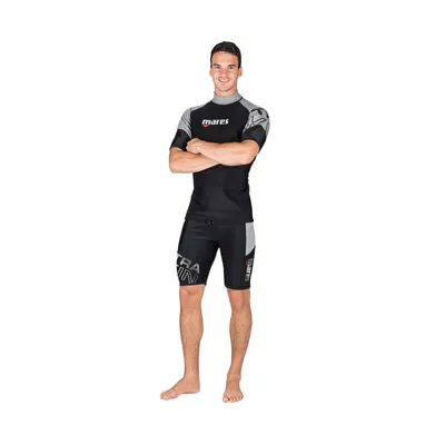 Produktbild von Mares Ultra Skin Kurzarm-rashguard Schwarz S Herren Schwarz S