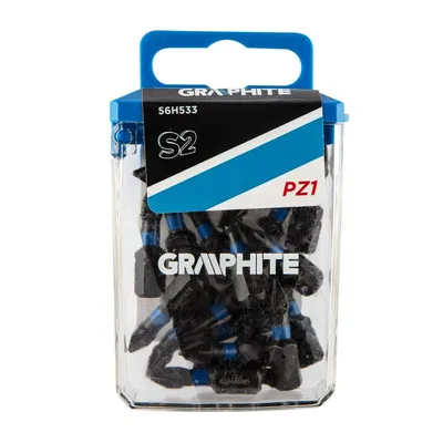 Obrázek produktu pro PZ1 rázové bity o délce 25 mm, sada 20 kusů