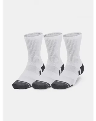 Zdjęcie produktu dla Skarpety UNDER ARMOUR PERFORMANCE Bawełna 3P MID 1379530-100 BIAŁY rozmiar: XL