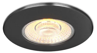Produktbild von Ledvion LED Einbaustrahler Schwarz 5W CCT Neutralweiss wasserdicht IP65