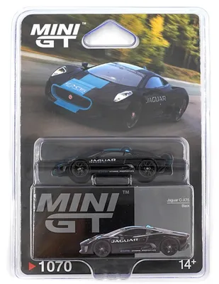 Produktbild von JAGUAR C-X75 BLACK 2010 - BLISTR - Mini GT 1:64