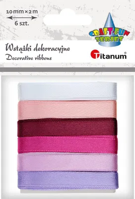 Imagen del producto de Cinta de color Titanum, 6 colores, 10 mm de ancho, surtido, 2 metros (1 cm x 2 metros)