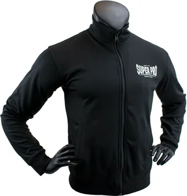 Produktbild von Super Pro Trainingsjacke Schwarz/Weiß-S
