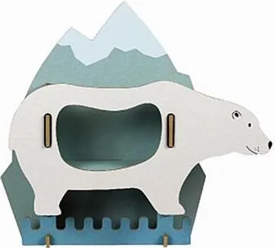 Produktbild von Werkhaus Kindergarderobe - Eisbär