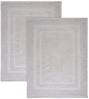 Productafbeelding van Set van 2 Badmatten 50 x 70 cm 100% Katoen