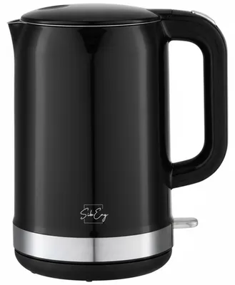 Wasserkocher 1,7 L, 2200 W, doppelwandig, Edelstahl, BPA-frei