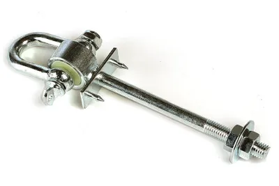 Produktbild von Schaukelhaken mit Schäkel M12 für Balken bis Ø 10/12 cm Sicherheitshaken : M12 x 160 mm Ausführung: M12 x 160 mm