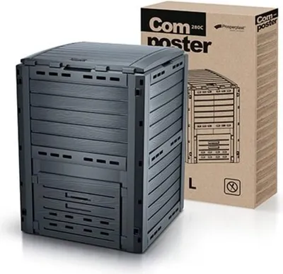 Image de Kompostér COMPOGREEN WOODY 280 l - barva: antracit