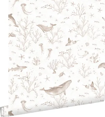 Obrázek produktu pro ESTAhome tapeta podmořský svět béžová 50 x 900 cm
