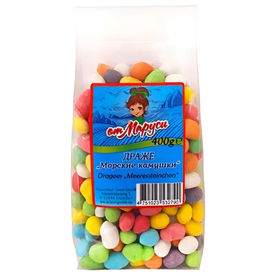 Produktbild von Rosinen in farbiger Zuckerglasur 400g