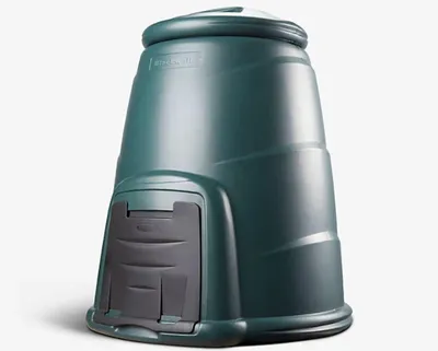 Productafbeelding van Groene compostbak van 220 liter voor tuinrecycling