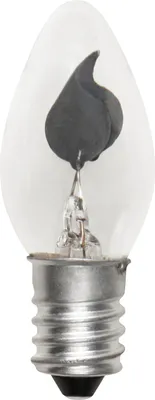 Produktbild von Kerzenlampe flackernd - E14 - 3W - Effektleuchtmittel - klar