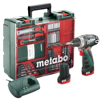 Image de Perceuse visseuse sans fil 12V Powermaxx BS Basic Set METABO - 600080880
