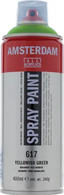 Produktbild von Amsterdam Sprühfarbe Spraydose hochpigmentiert 400 ml Gelbgrün 617