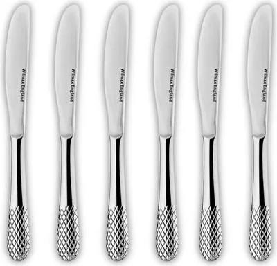 Zdjęcie produktu dla Zestaw noży obiadowych Wilmax 22 cm ze stali nierdzewnej, 6 elementów w pudełku upominkowym - WL-999200/6C