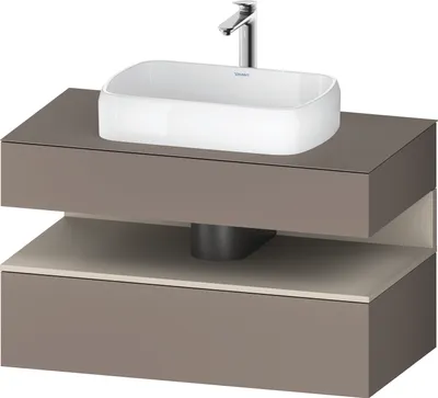 Produktbild von DURAVIT QA4731083430000 QTG KWTU WH Ek. 1000x550x600 bs. Mt.