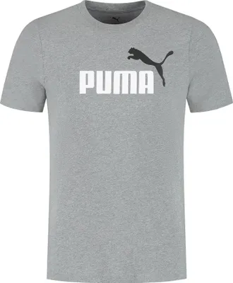 Produktbild von Puma ESS 2 COLOR No. 1 Logo Tee - grau, Größe:M