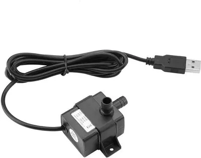 Image de Pompe submersible USB pour aquariums, silencieuse et efficace, 5 V, pour la circulation de l'eau