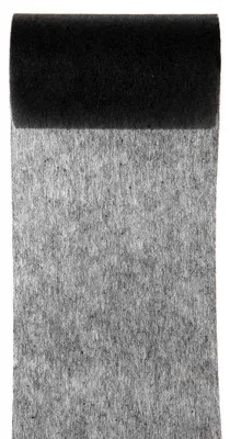 Produktbild von VLIES- BAND Uni ( Dekoband z.B.Tischband ) 10cm/10m SCHWARZ