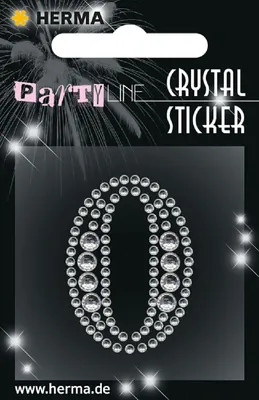 Immagine prodotto di Herma FASHIONLine Crystal Sticker "0"; "Herma Crystal Sticker