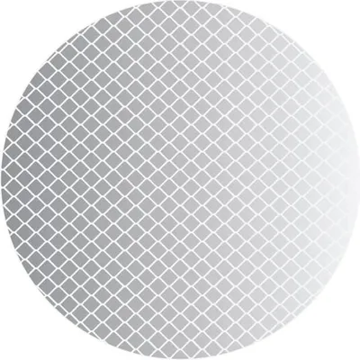Produktbild von Runde Reflektoraufkleber 4 Stück, Durchmesser 88mm Weiß