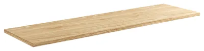 Zdjęcie produktu dla Blat Łazienkowy 160 Cm Mdf Dąb Olejowany Do Umywalki Nablatowej