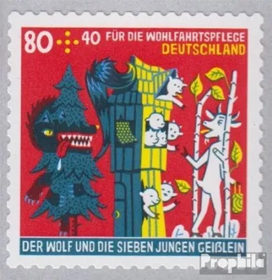 Produktbild von Briefmarken BRD (BR.Deutschland) 2020 Mi 3526 (kompl.Ausg.) selbstklebende Ausgabe postfrisch Grimms Märchen