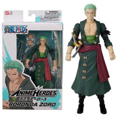 Image de Figurine de héros d'anime 17 cm - Roronoa Zoro - BANDAI One Piece