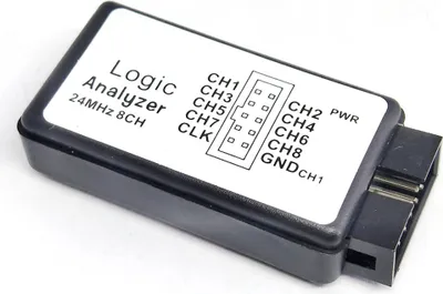 Obrázok produktu pre USB logický analyzátor 24M 8CH mikrokontrolér ARM FPGA debugovací nástroj 24 MHz, 16 MHz, 12 MHz, 8 MHz, 4 MHz, 2 MHz