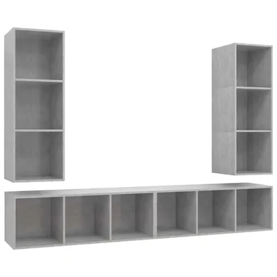 Immagine prodotto di | Mobile TV da Parete | Montaggio a parete 4 pcs 37 x 37 x 107.5 cm