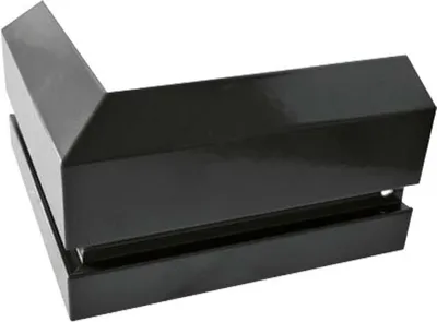 Produktbild von Renoplast Aluminium Sockelprofil C2 Sockelleiste, Sockelecke Aussen 90°, Graphit
