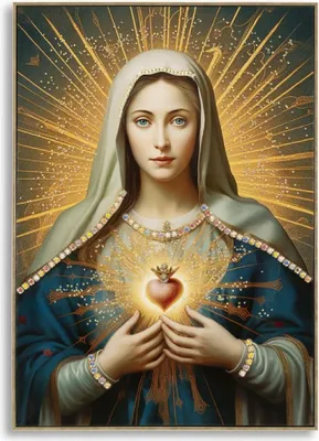 Zdjęcie produktu dla o Ferretti Obraz Madonna w ramie 72x4x102 cm