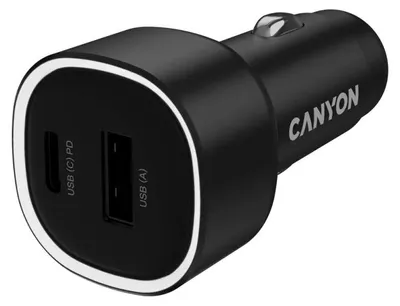 Immagine prodotto di Caricabatterie Canyon CNE-CCABR8AC 1xUSB-C + 1x USB-A 85 W