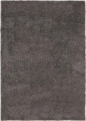 Produktbild von benuta Teppich Wohnzimmer Soho Grau 360x460 cm Hochflorteppich Wohnzimmerteppich Rechteckig Rutschfest Flauschig Plüsch Shaggy Weich