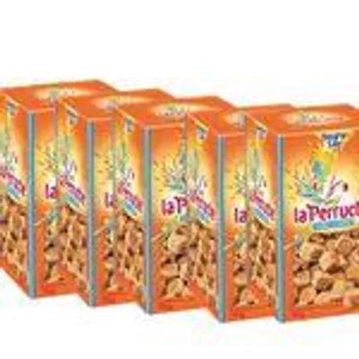 Produktbild von La Perruche Brauner natürlicher Würfel Rohrzucker 5 x 750 Gramm