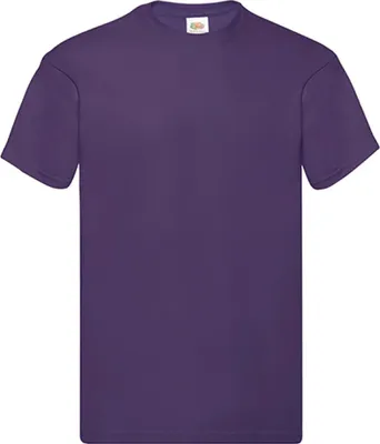 Immagine prodotto di Fruit of the Loom 61-082-0 | Original Herren T-Shirt - Farbe: Viola - Größe: XXL