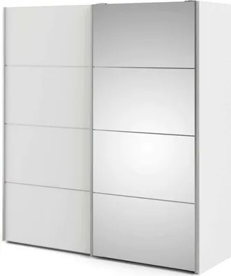 Produktbild von 2-türiger Kleiderschrank - Schlafzimmer Weiß 64x201,5h cm