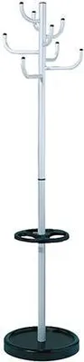 Produktbild von Kerkmann Kleiderständer Sierra 30609814 silber Metall 8 Haken 45,0 x 174,0 cm, 1 St.