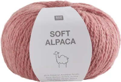 Produktbild von Rico Design Soft Alpaca Wolle 125m 50g