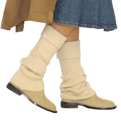 Produktbild von Omgoods – Lange Winter-Wärmer für die Beine, aus einer Mohair-Wollmischung, für Damen