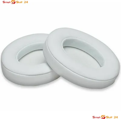 Produktbild von 1 Paar Ersatz Ohrpolster FÜR Beats by Dr. Dre Solo 2.0/3.0 Ear Pads White Weiß